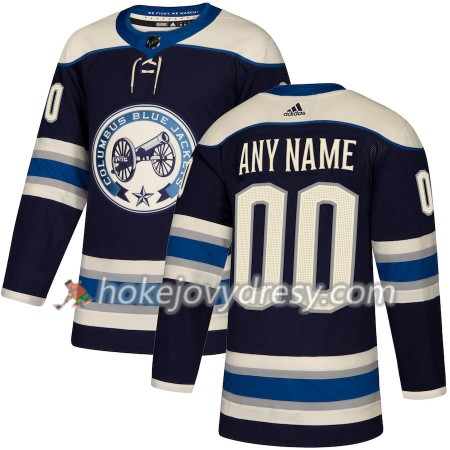 Pánské Hokejový Dres Columbus Blue Jackets Personalizované Alternate 2018-2019 Adidas Authentic